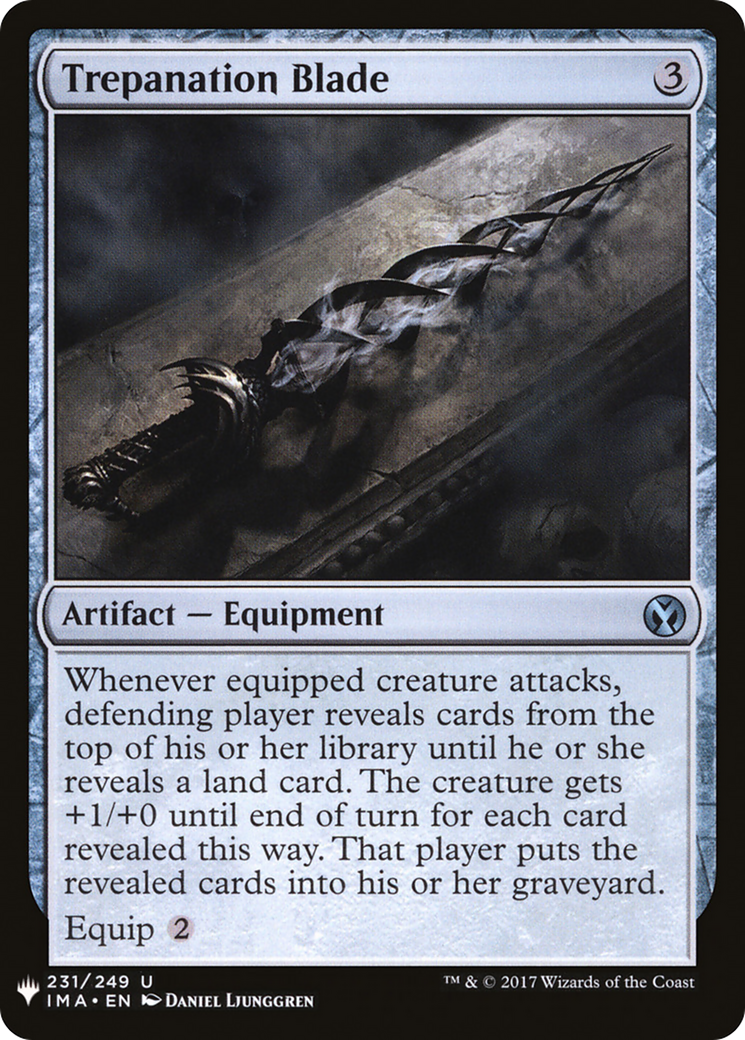 Trepanation Blade (LIST-231) - The List