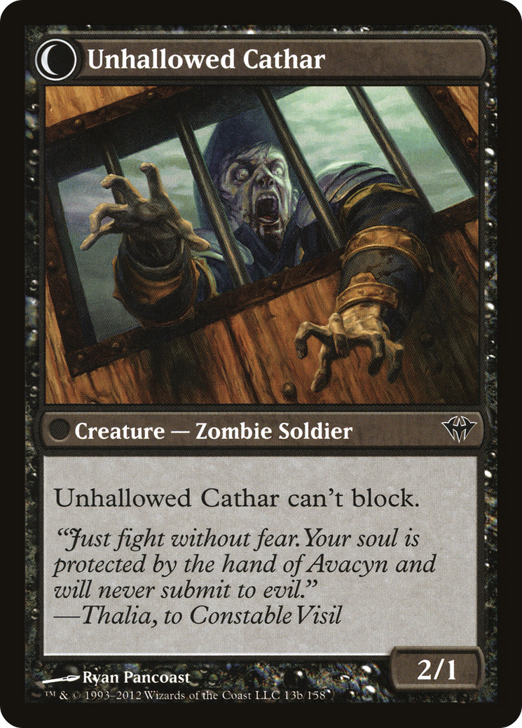Loyal Cathar (DKA-013) - Dark Ascension Foil