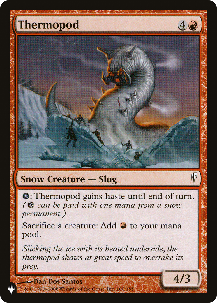 Thermopod (LIST-100/155) - The List