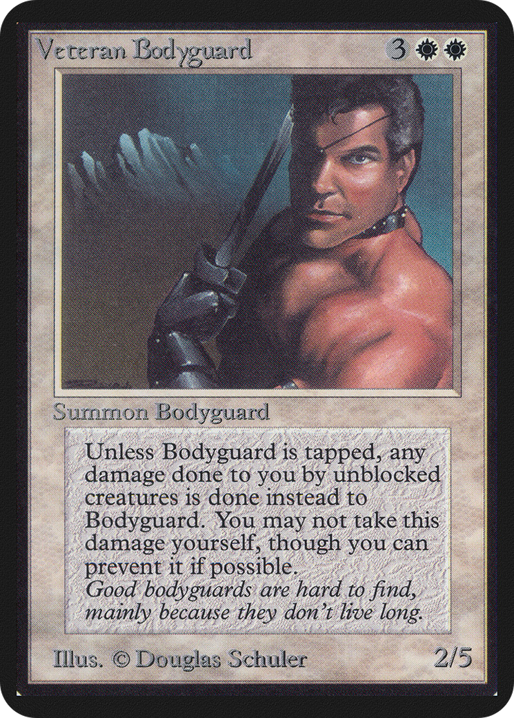 Veteran Bodyguard (LEA-41) - Limited Edition Alpha