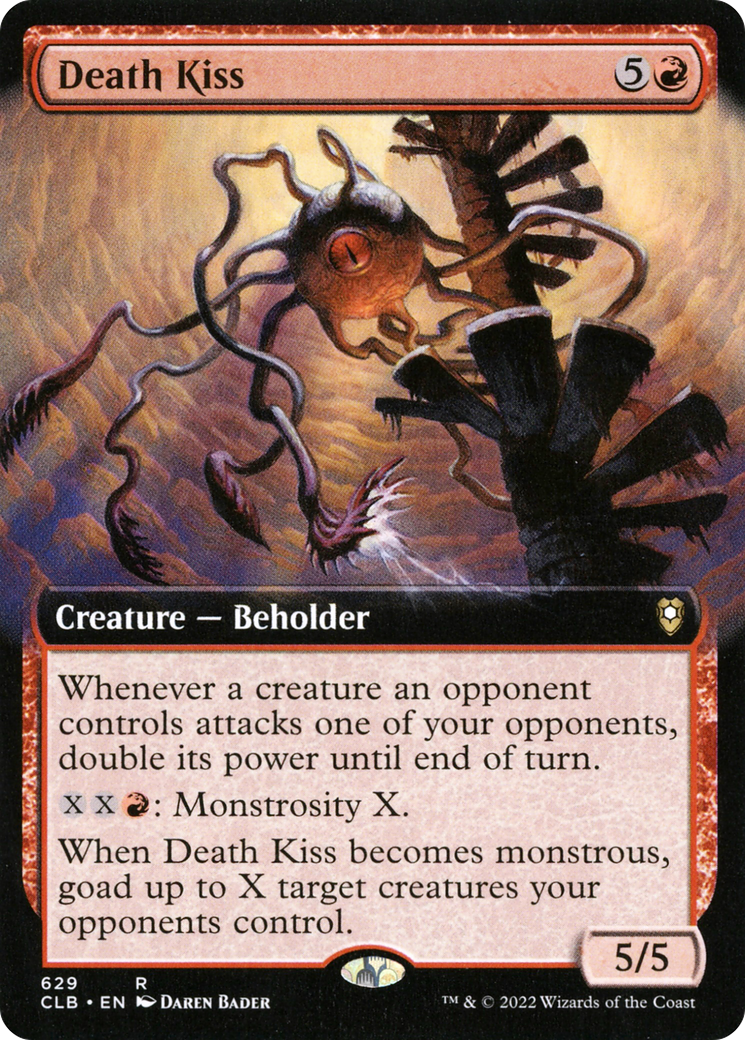 Death Kiss (Extended Art) (CLB-629) - Commander Legends: Battle for Baldur's Gate: (Extended Art)