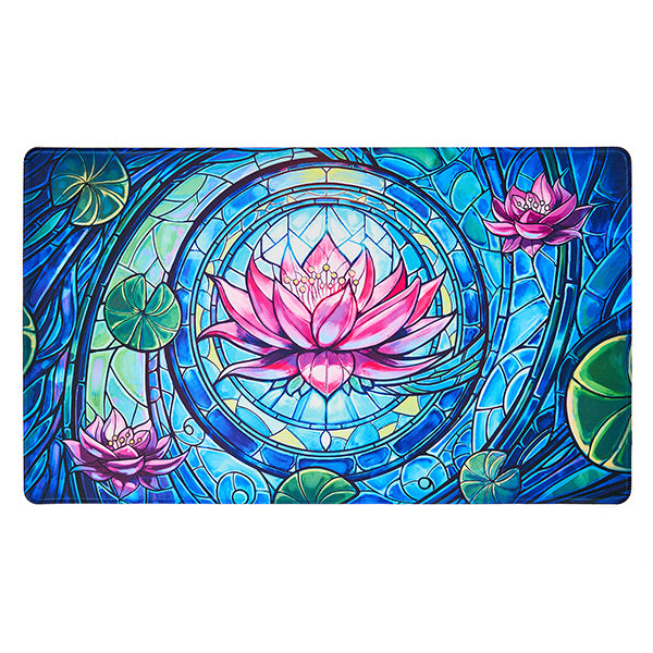 Playmat: Stained Glass - Blossom Grace (24" x 14")