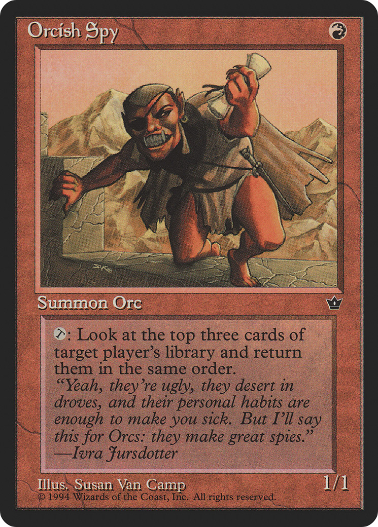 Orcish Spy (Camp) (FEM-61) - Fallen Empires