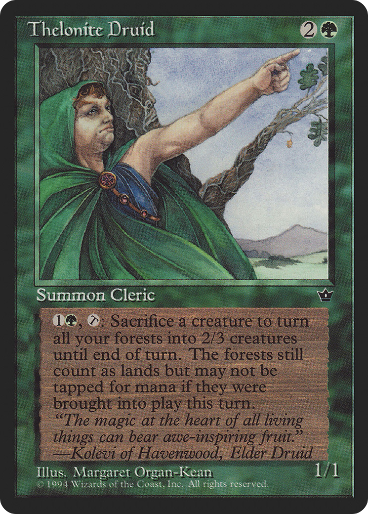 Thelonite Druid (FEM-78) - Fallen Empires
