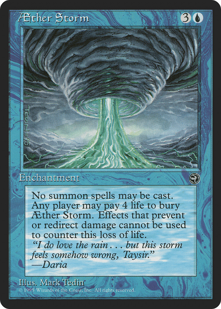 Aether Storm (HML-21) - Homelands