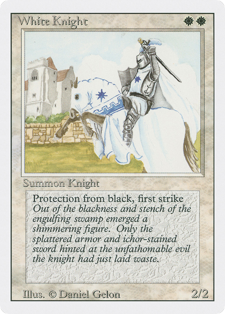 White Knight (3ED-44) - Revised Edition