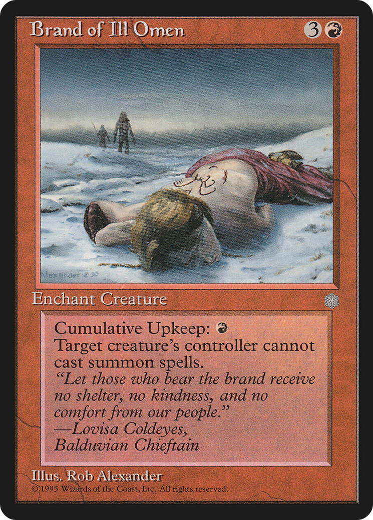 Brand of Ill Omen (ICE-177) - Ice Age