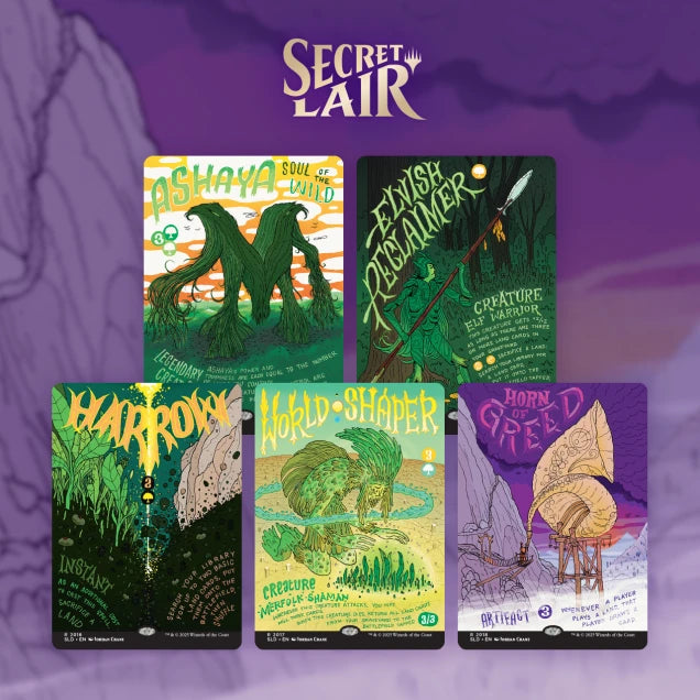 Magic the Gathering - Secret Lair -  Garden Buds - Non Foil