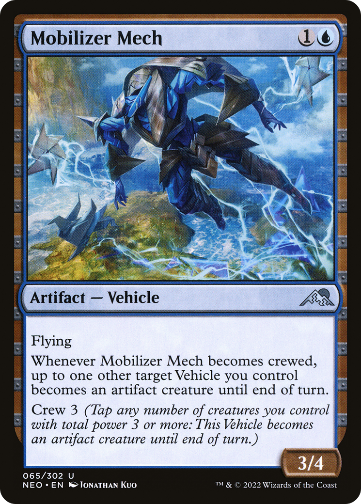 Mobilizer Mech (NEO-065) - Kamigawa: Neon Dynasty