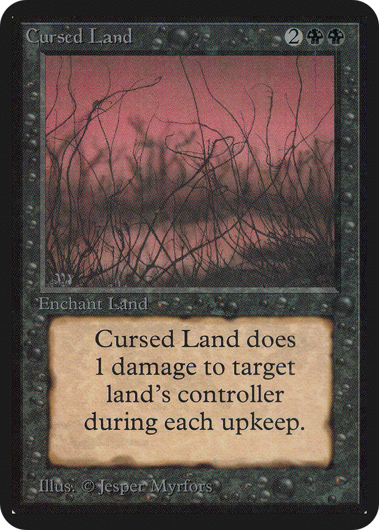 Cursed Land (LEA-97) - Limited Edition Alpha
