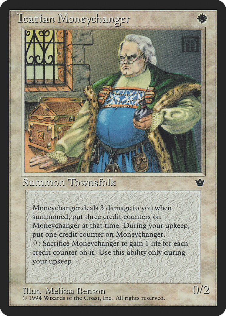 Icatian Moneychanger (Benson) (FEM-10) - Fallen Empires