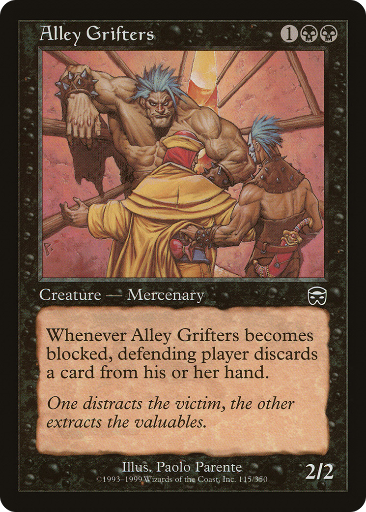 Alley Grifters (MMQ-115) - Mercadian Masques