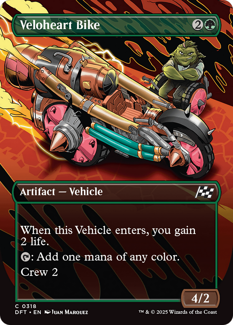 Veloheart Bike (DFT-318) - Aetherdrift (Borderless) Foil
