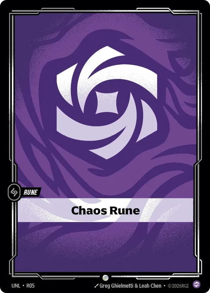 Chaos Rune (R05) - Unleashed Foil