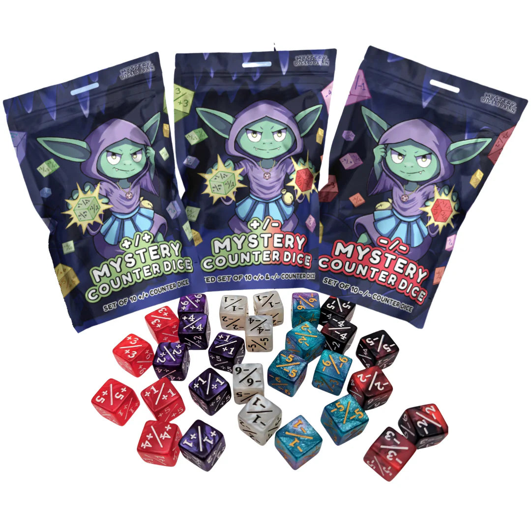 Mystery Dice Goblin - Counter Dice Mystery Bags (Minus / Minus)