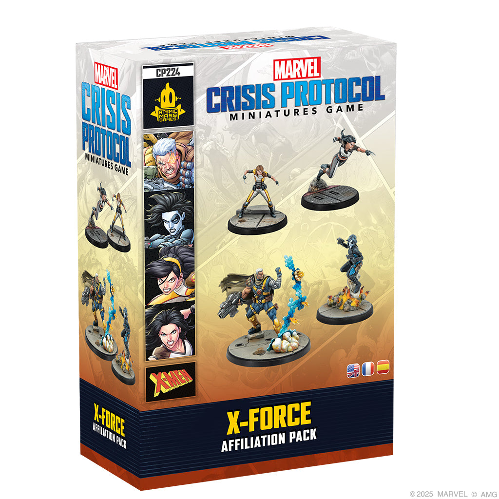 Marvel: Crisis Protocol – X-Force Affiliation Pack