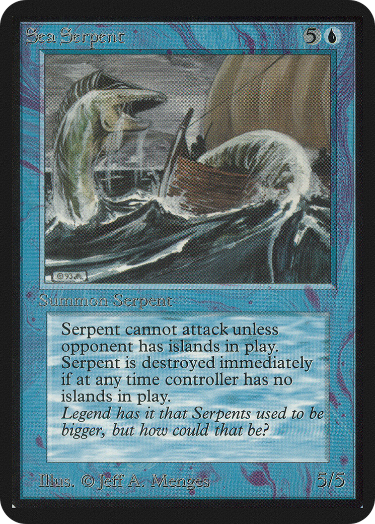 Sea Serpent (LEA-76) - Limited Edition Alpha
