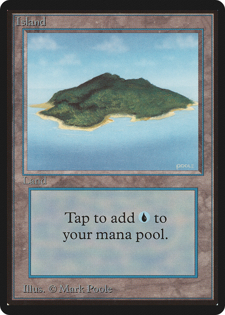 Island (B) (LEB-292) - Limited Edition Beta
