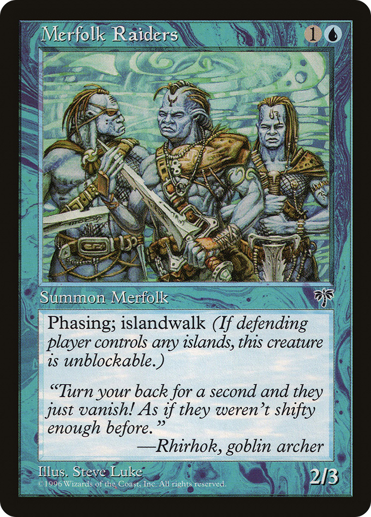 Merfolk Raiders (MIR-75) - Mirage