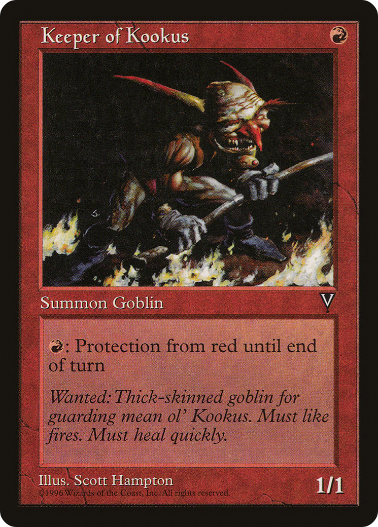 Keeper of Kookus (VIS-85) - Visions