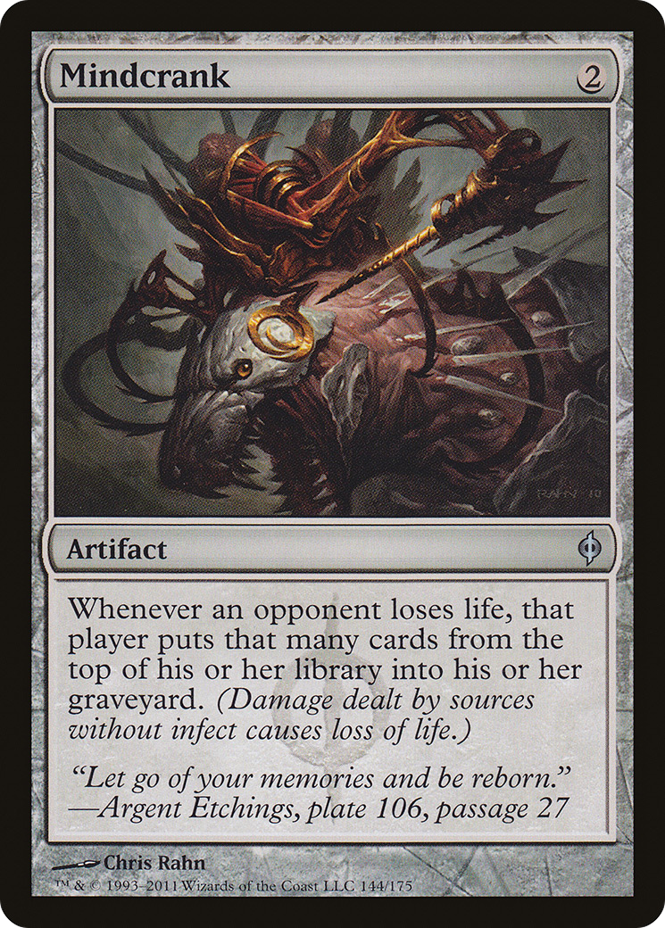 Mindcrank (NPH-144) - New Phyrexia Foil