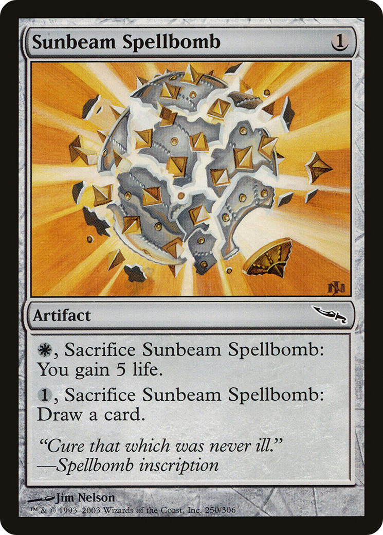 Sunbeam Spellbomb (MRD-250) - Mirrodin