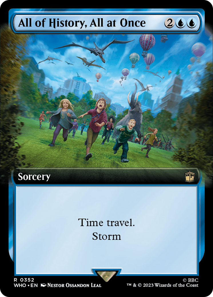 All of History, All at Once (Extended Art) (WHO-352) - Doctor Who: (Extended Art)