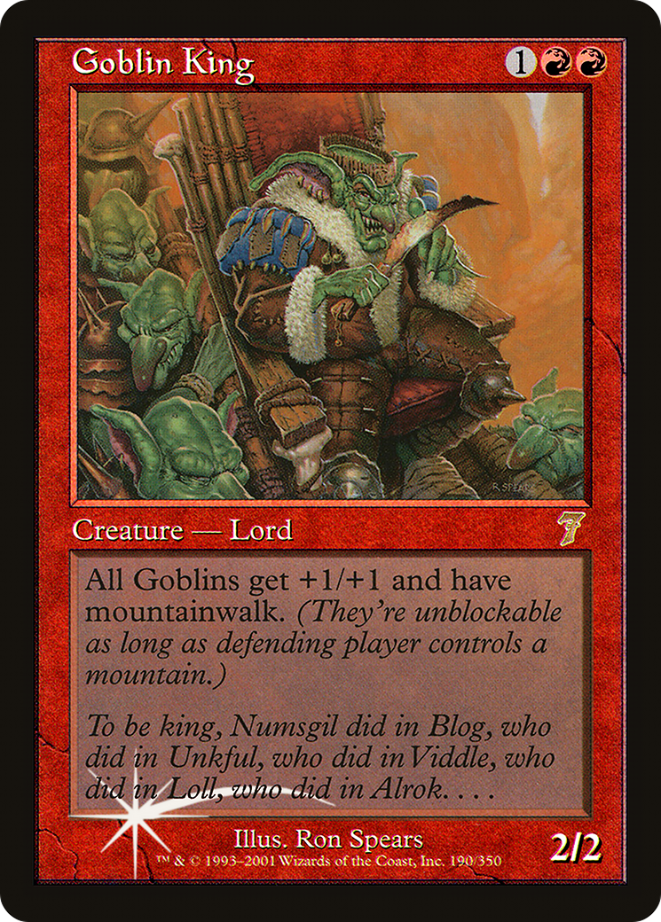 Goblin King (7ED-190) - 7th Edition