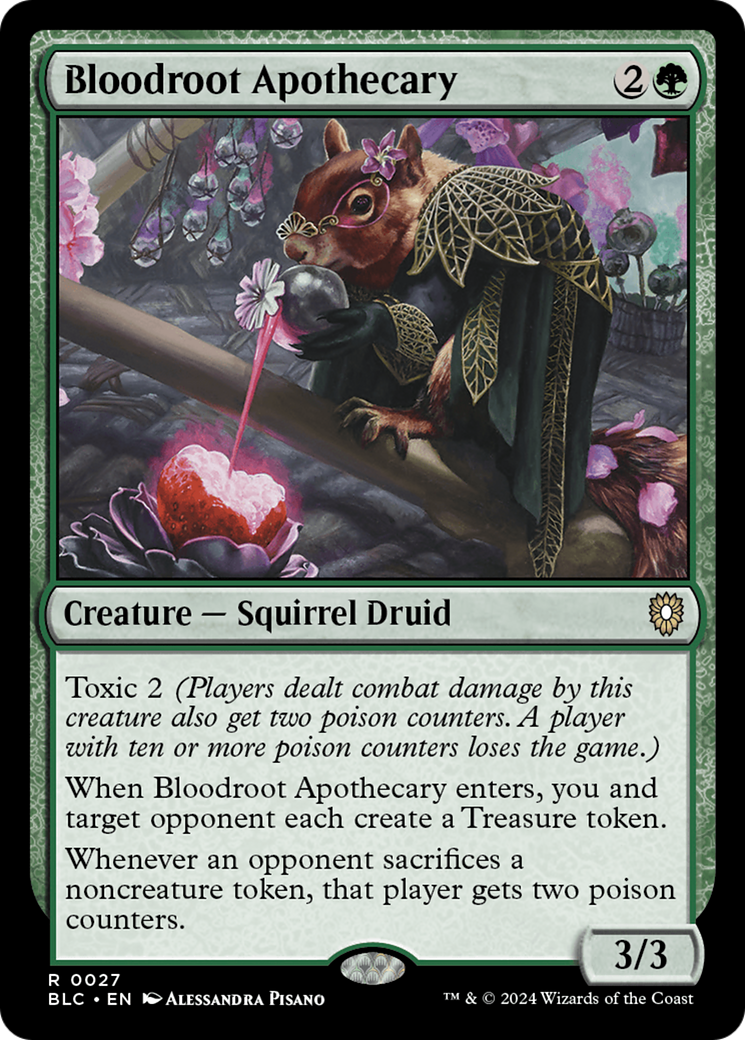 Bloodroot Apothecary (BLC-027) - Bloomburrow Commander