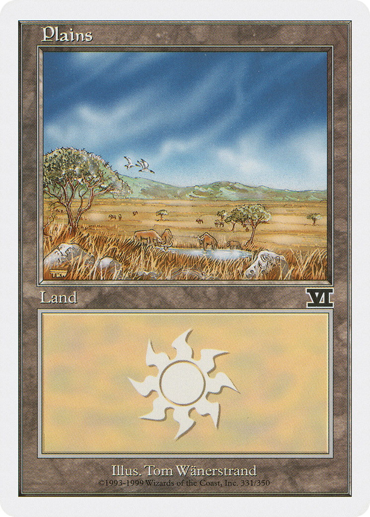 Plains (331) (6ED-331) - Classic Sixth Edition