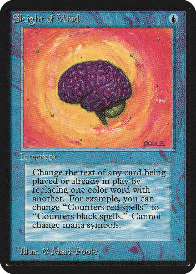 Sleight of Mind (LEA-78) - Limited Edition Alpha