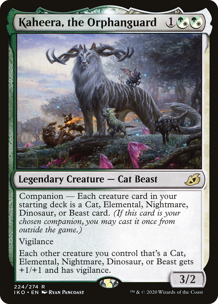 Kaheera, the Orphanguard (IKO-224) - Ikoria: Lair of Behemoths: (companion)