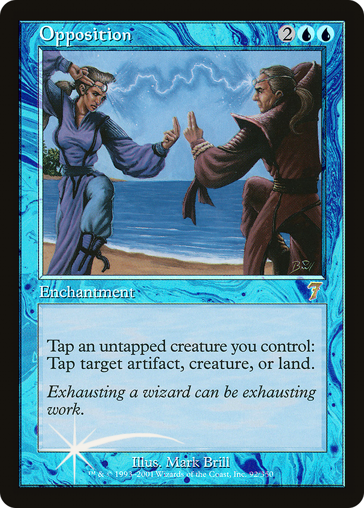 Opposition (7ED-092) - 7th Edition Foil