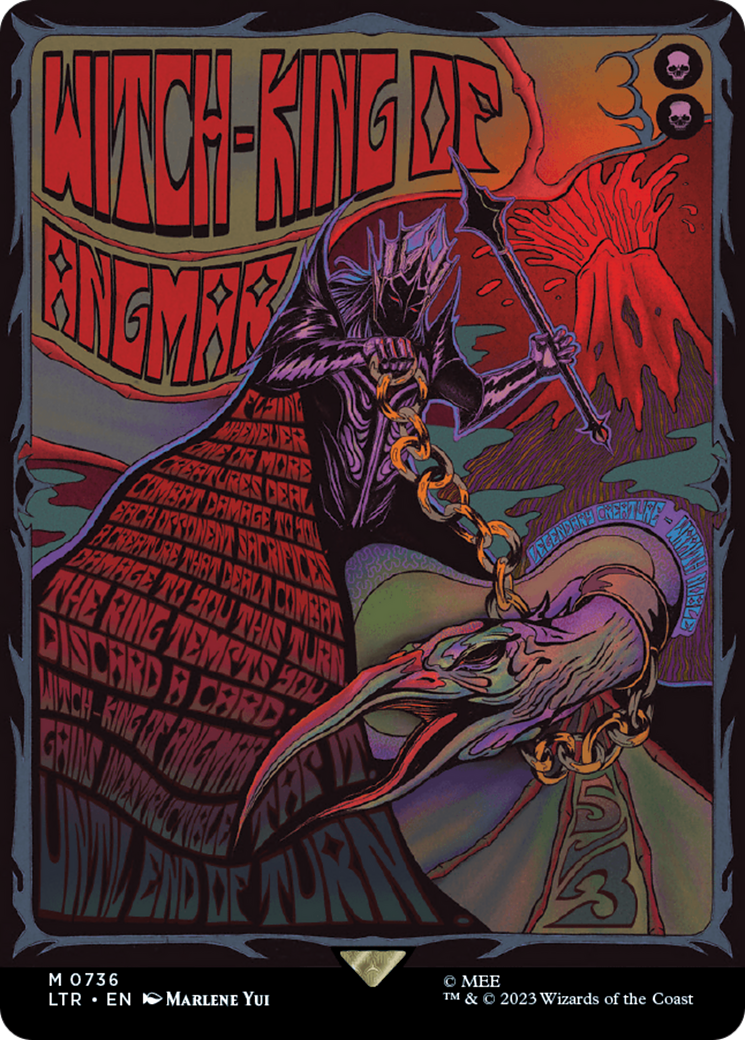 Witch-king of Angmar (Borderless Poster) (LTR-736) - The Lord of the Rings: Tales of Middle-earth (Borderless)