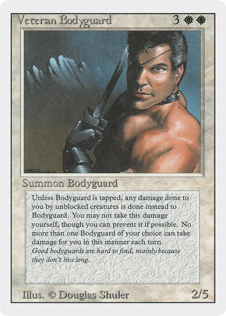 Veteran Bodyguard (3ED-42) - Revised Edition
