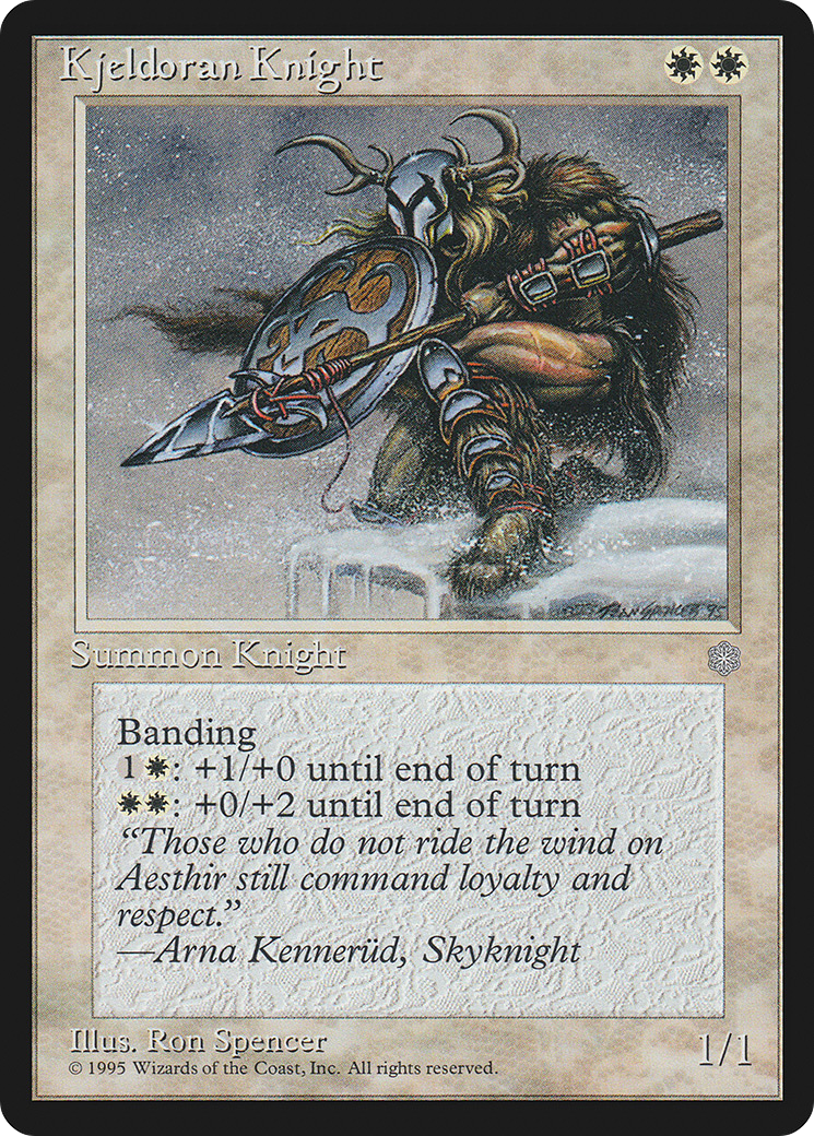 Kjeldoran Knight (ICE-36) - Ice Age