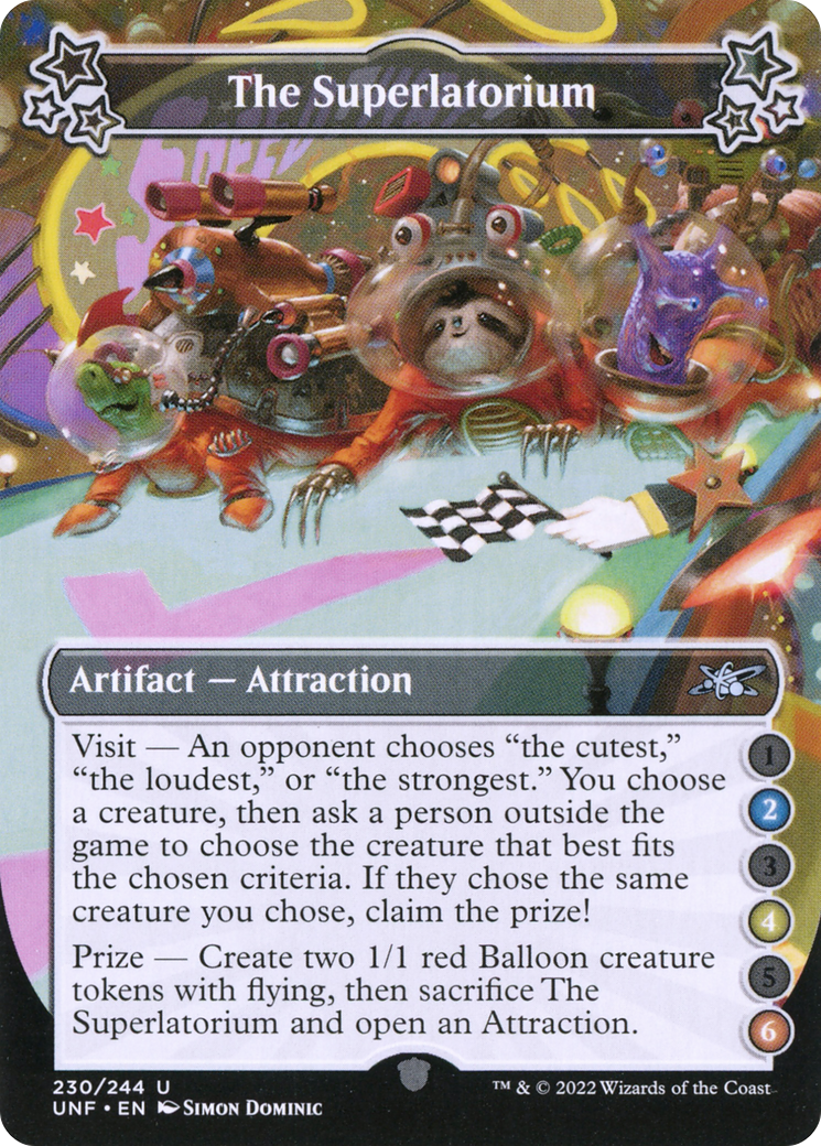 The Superlatorium (2-4-6) (UNF-230B) - Unfinity Foil