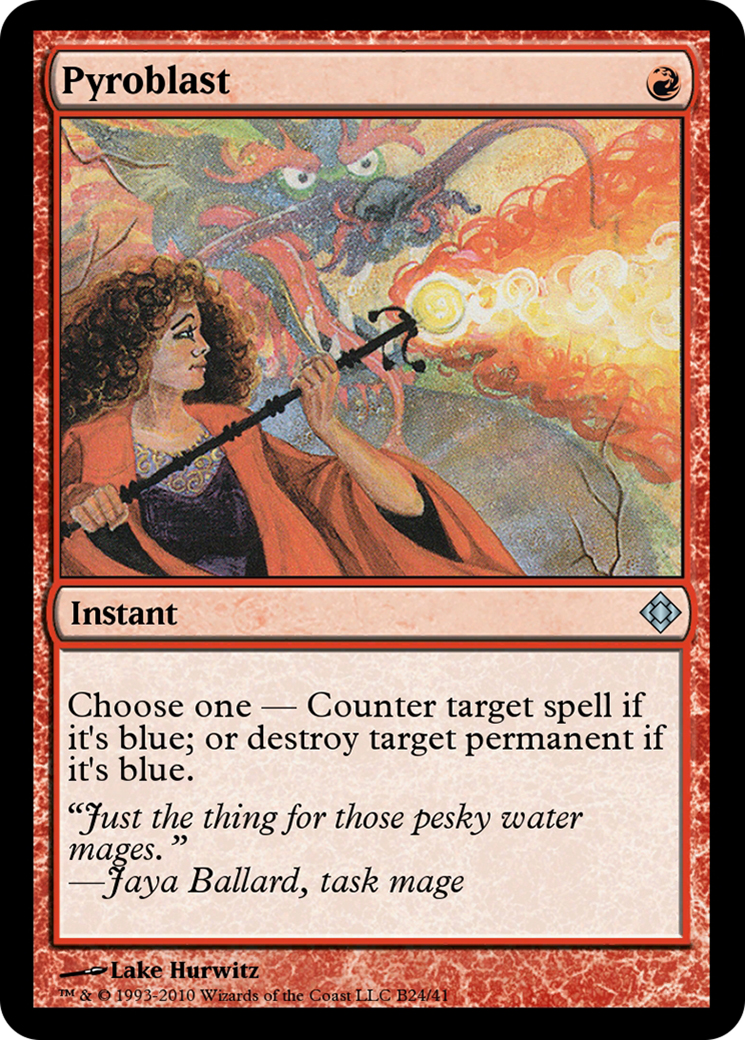 Pyroblast (TD0-B24) - Magic Online Theme Decks