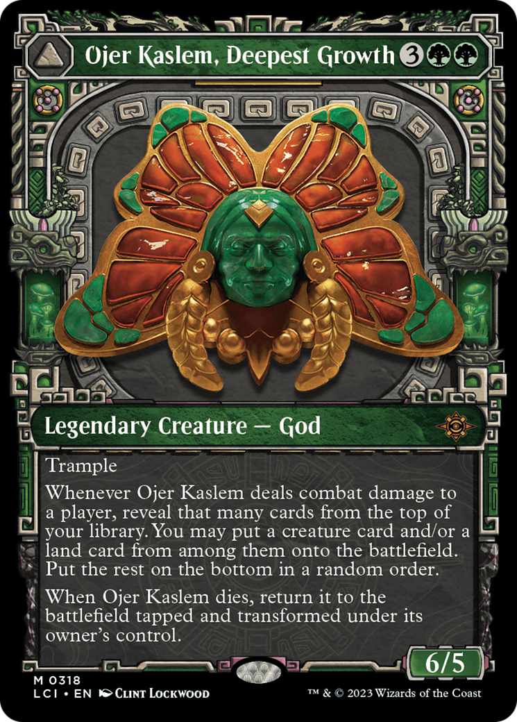 Ojer Kaslem, Deepest Growth (Showcase) (LCI-318) - The Lost Caverns of Ixalan: (Showcase)