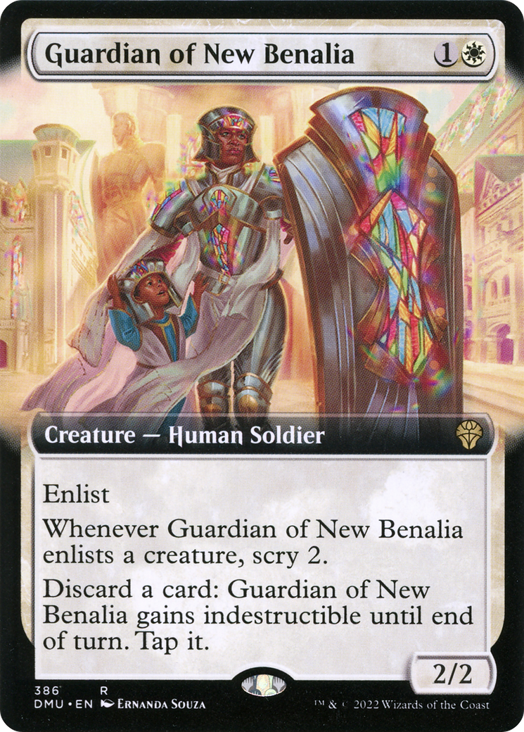 Guardian of New Benalia (Extended Art) (DMU-386) - Dominaria United: (Extended Art) Foil
