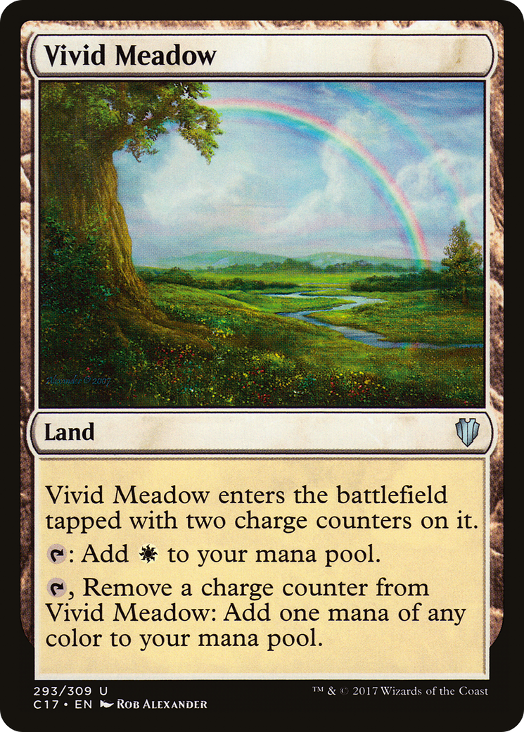 Vivid Meadow (C17-293) - Commander 2017