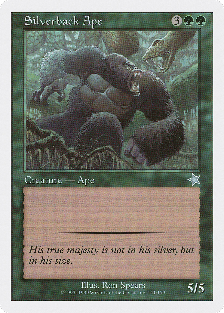 Silverback Ape (S99-141) - Starter 1999