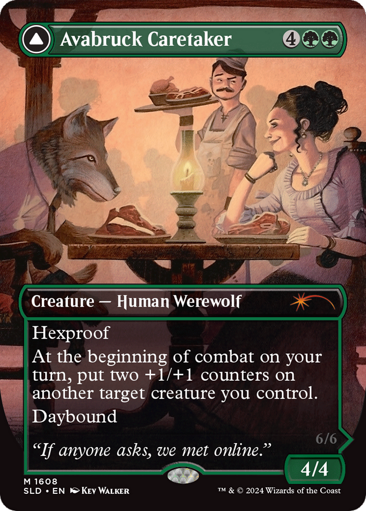 Avabruck Caretaker (SLD-1608) - Secret Lair Drop (Borderless)