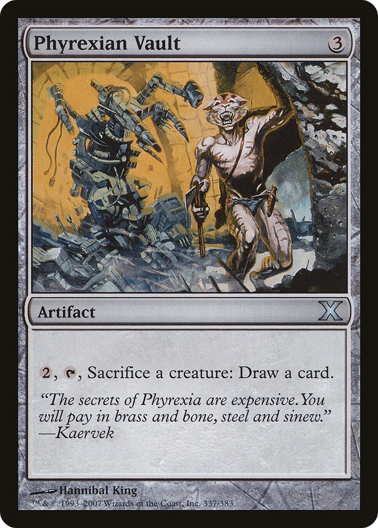 Phyrexian Vault (10E-337) - Tenth Edition