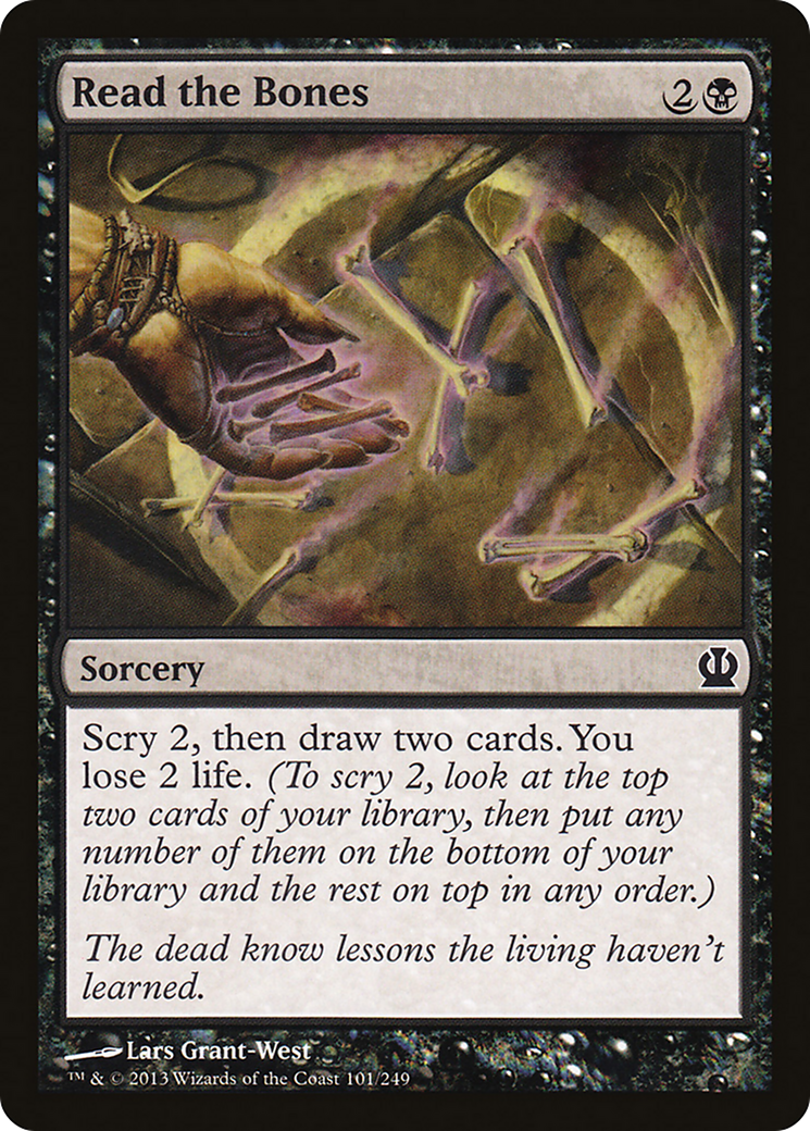 Read the Bones (THS-101) - Theros Foil
