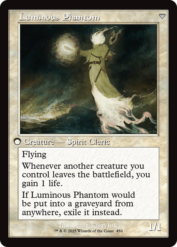 Lunarch Veteran // Luminous Phantom (INR-450) - Innistrad Remastered