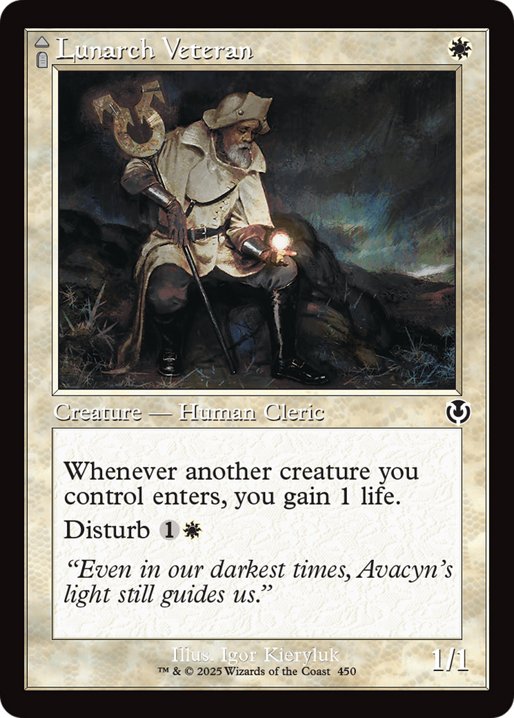 Lunarch Veteran // Luminous Phantom (INR-450) - Innistrad Remastered