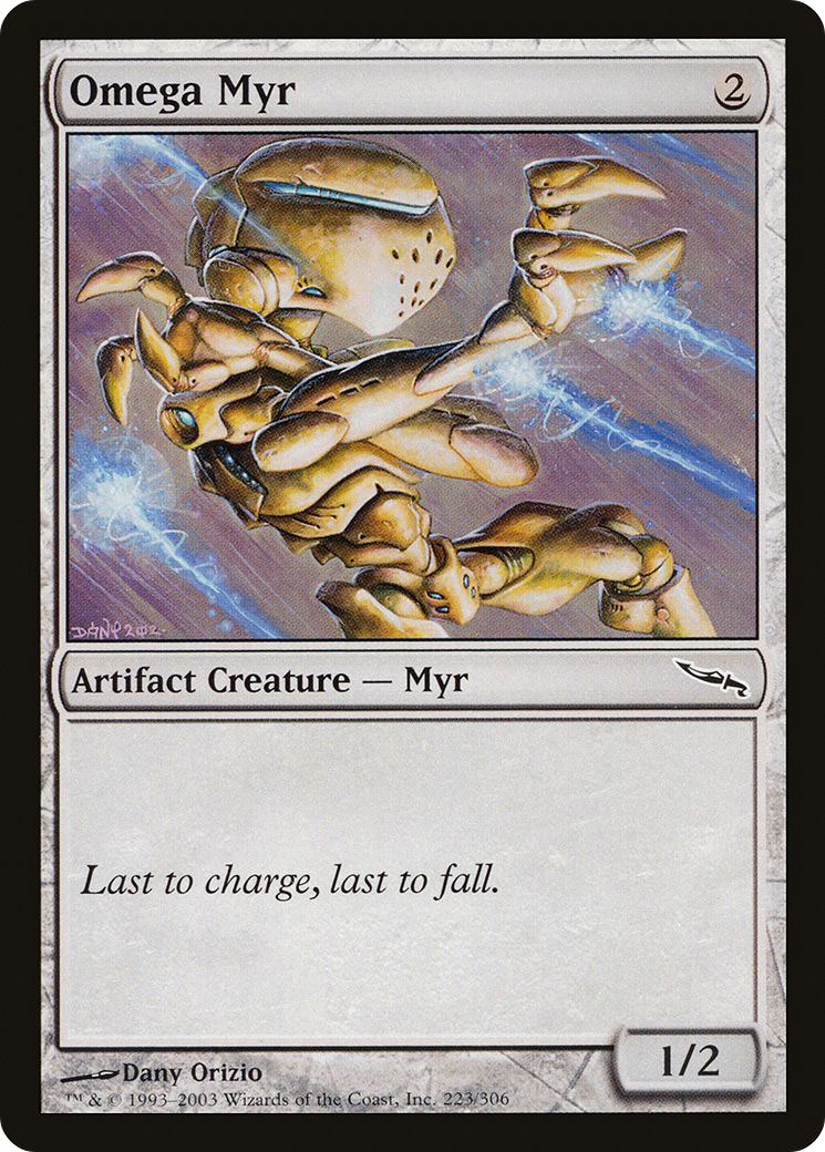 Omega Myr (MRD-223) - Mirrodin