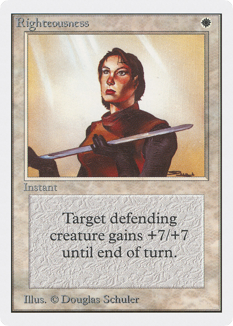 Righteousness (2ED-37) - Unlimited Edition