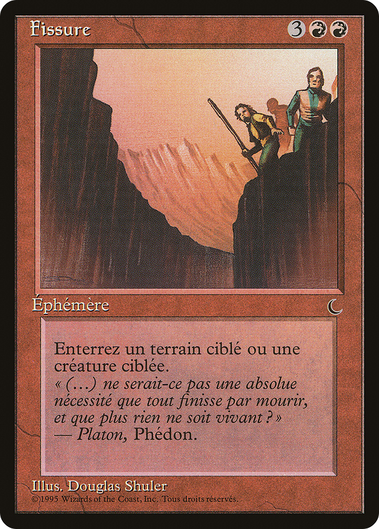 Fissure (French) (REN-085) - Renaissance